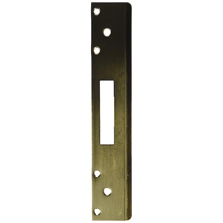 Heat Wave 12 in. Full Lip High Security Strike with 4 in. CTC Latch HolesWhite Coated HE274978